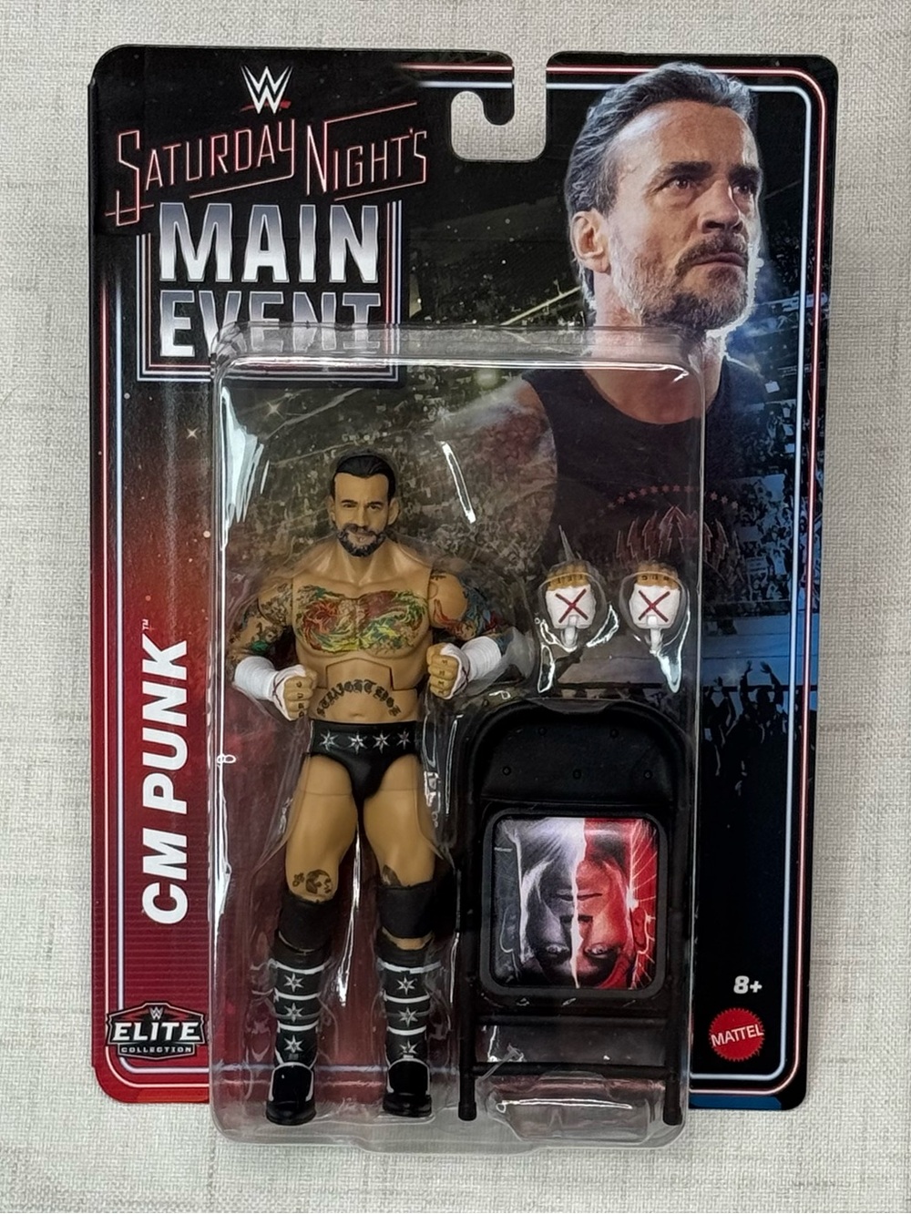 2026 WWE Mattel Elite Collection Saturday Night's Main Event Series 1 CM Punk